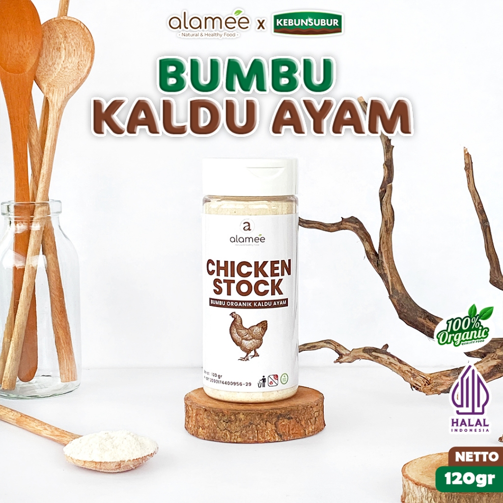 

ALAMEE Kaldu Ayam Non MSG Bubuk Bumbu Dapur Spice Chicken Powder Tabur Seasoning 120gr Kebunsubur kebunsubur kebunsubur kebunsubur