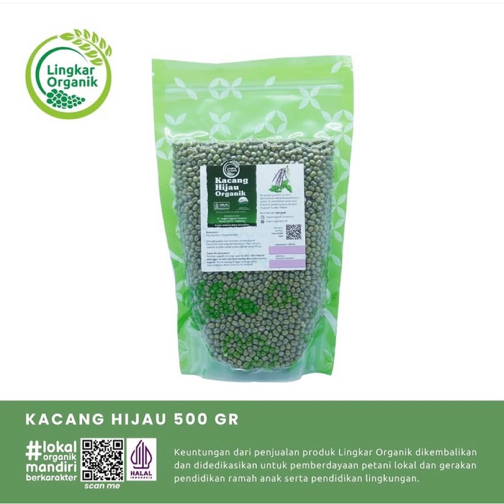

KACANG HIJAU ORGANIK 500gr | LINGKAR ORGANIK
