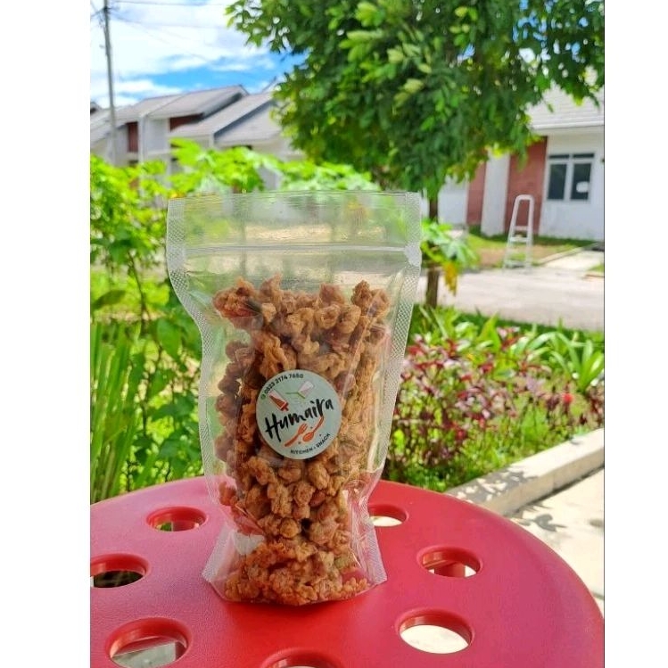 

Kacang Kribo Garing Daun Jeruk Ukuran 150 gram