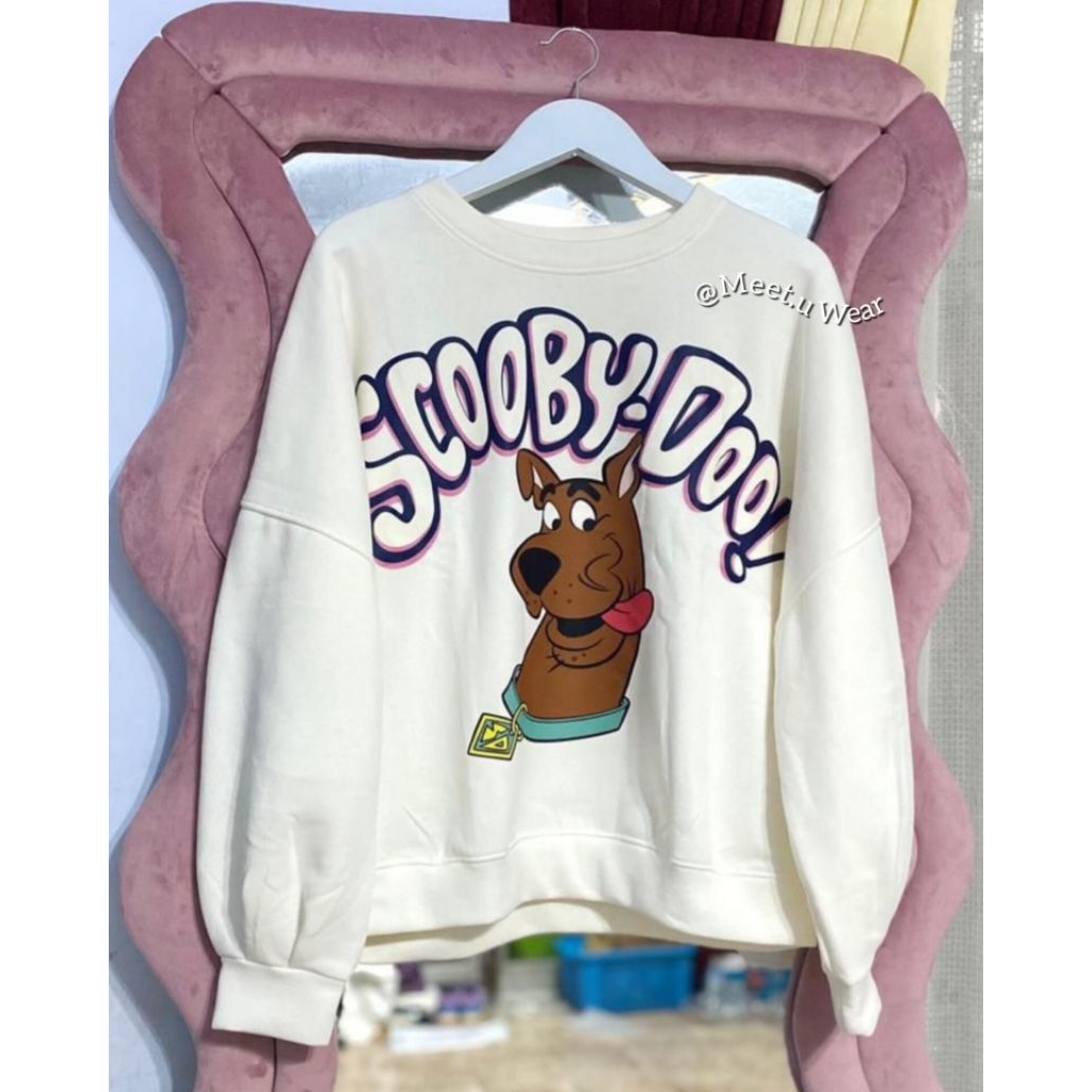 Scooby-Doo Sweater/ Sweater Wanita / Sweater Lucu / Sweater Kekinian / Sweater lembuy