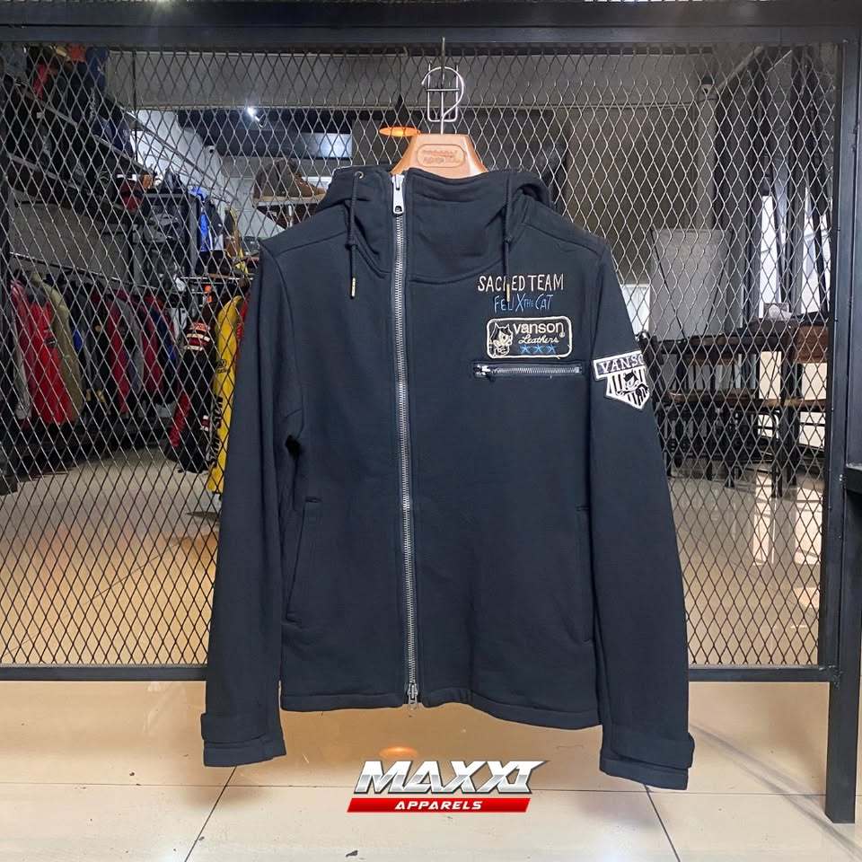 Hoodie zipper Vanson | Felix The Cat | BB (50kg-65kg) | original Vanson