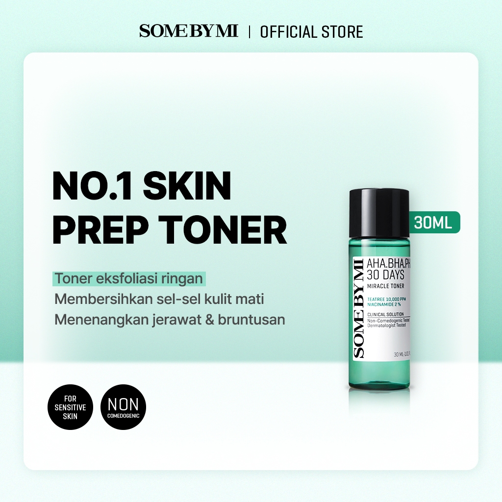 [MINI SIZE] SOME BY MI Aha Bha Pha 30 Days Miracle Toner 30ml