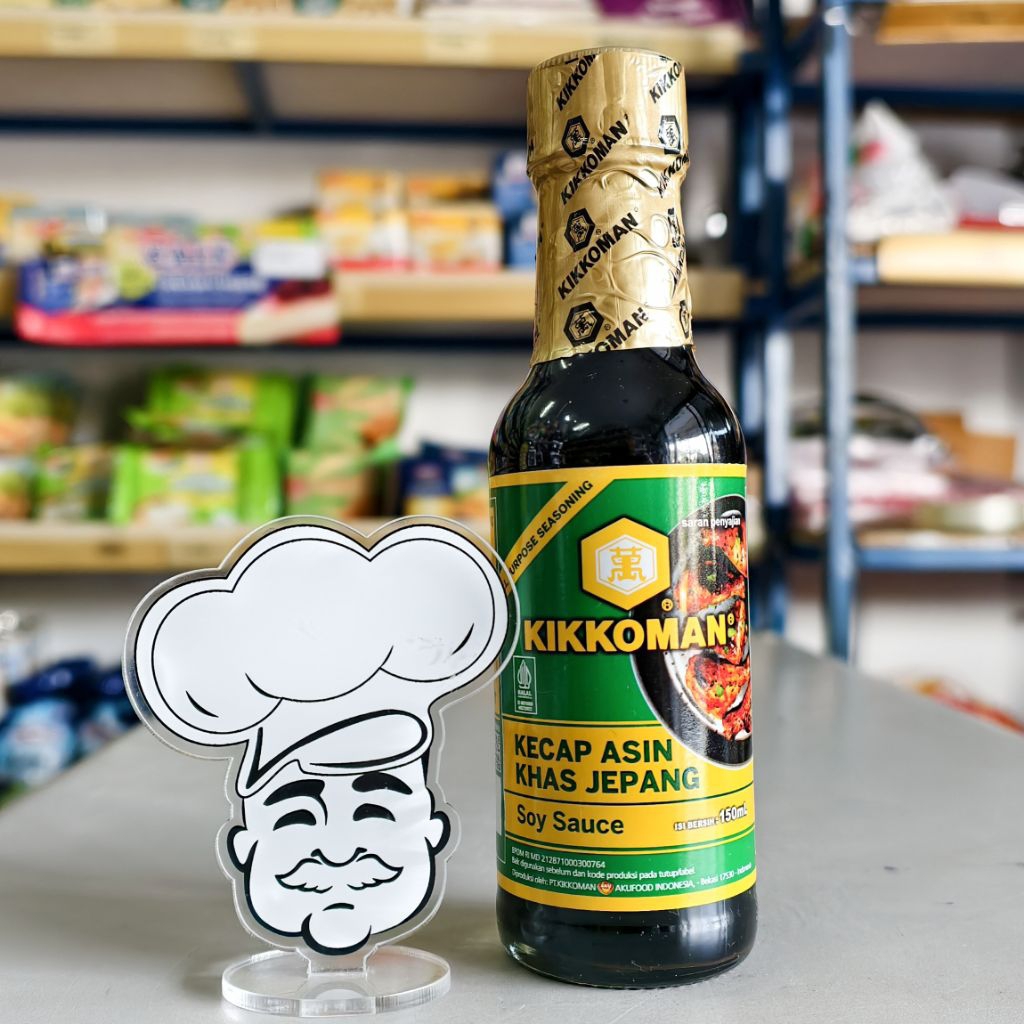 

Kikkoman Soy Sauce 150Gr / Kikkoman Kecap Asin Khas Jepang 150Gr