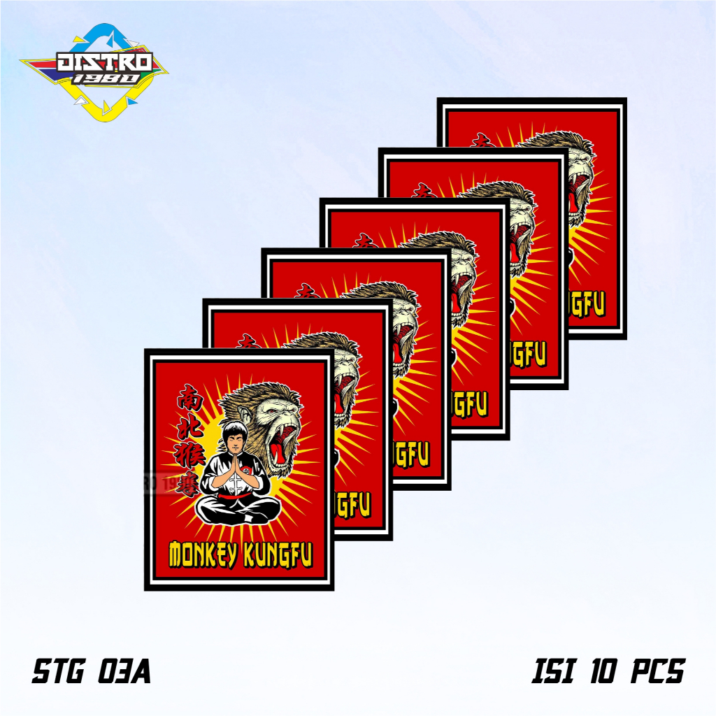 

ISI 10 PCS STIKER IKS.PI KERA SAKTI STG 03A ANTI AIR BAHAN VINYL (STG 03)