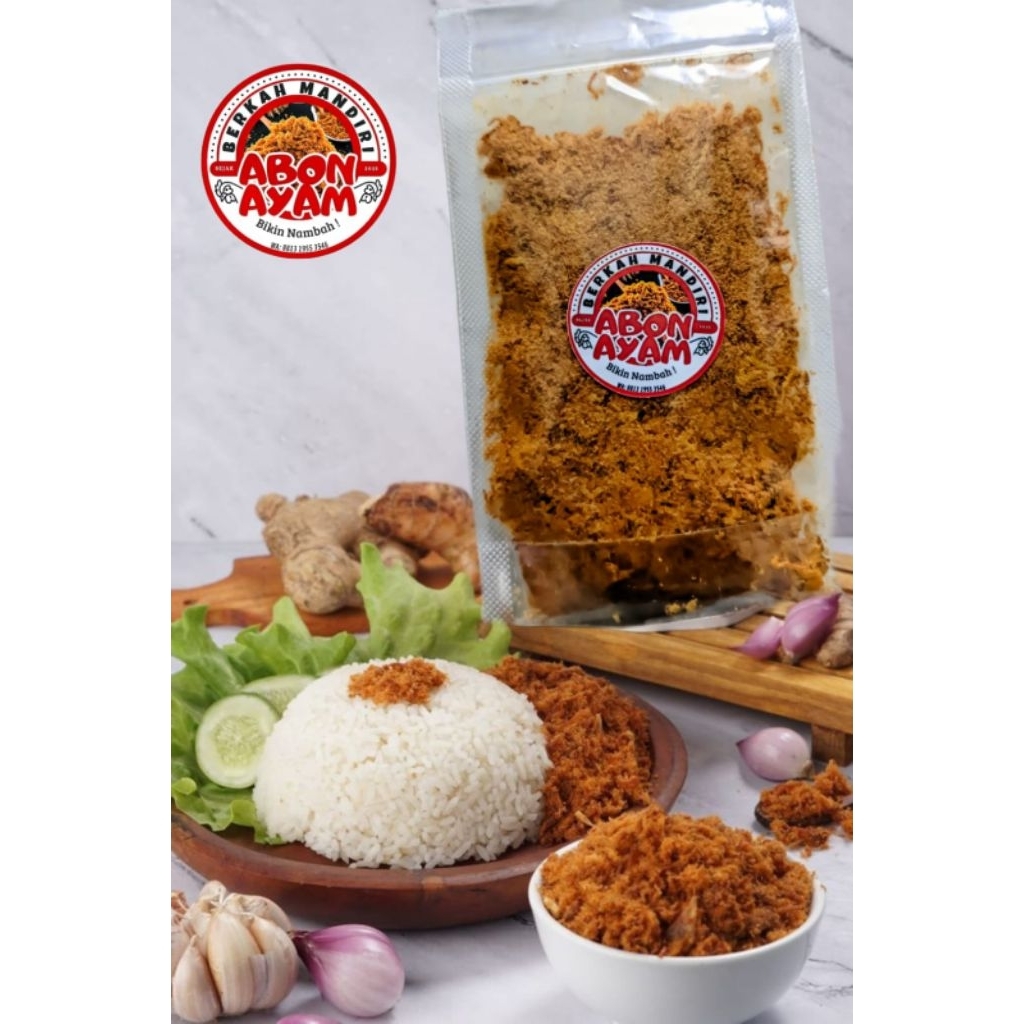 

abon ayam original 50 gram halal
