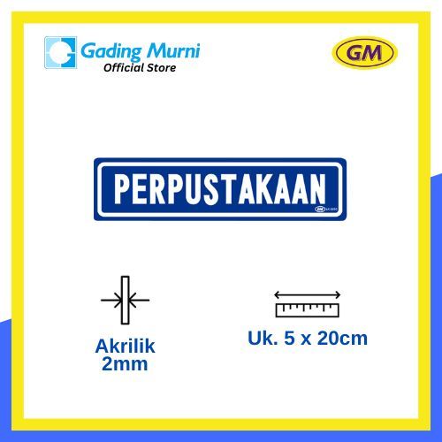 

GM LABEL PERPUSTAKAAN LK 225 KECIL WARNA