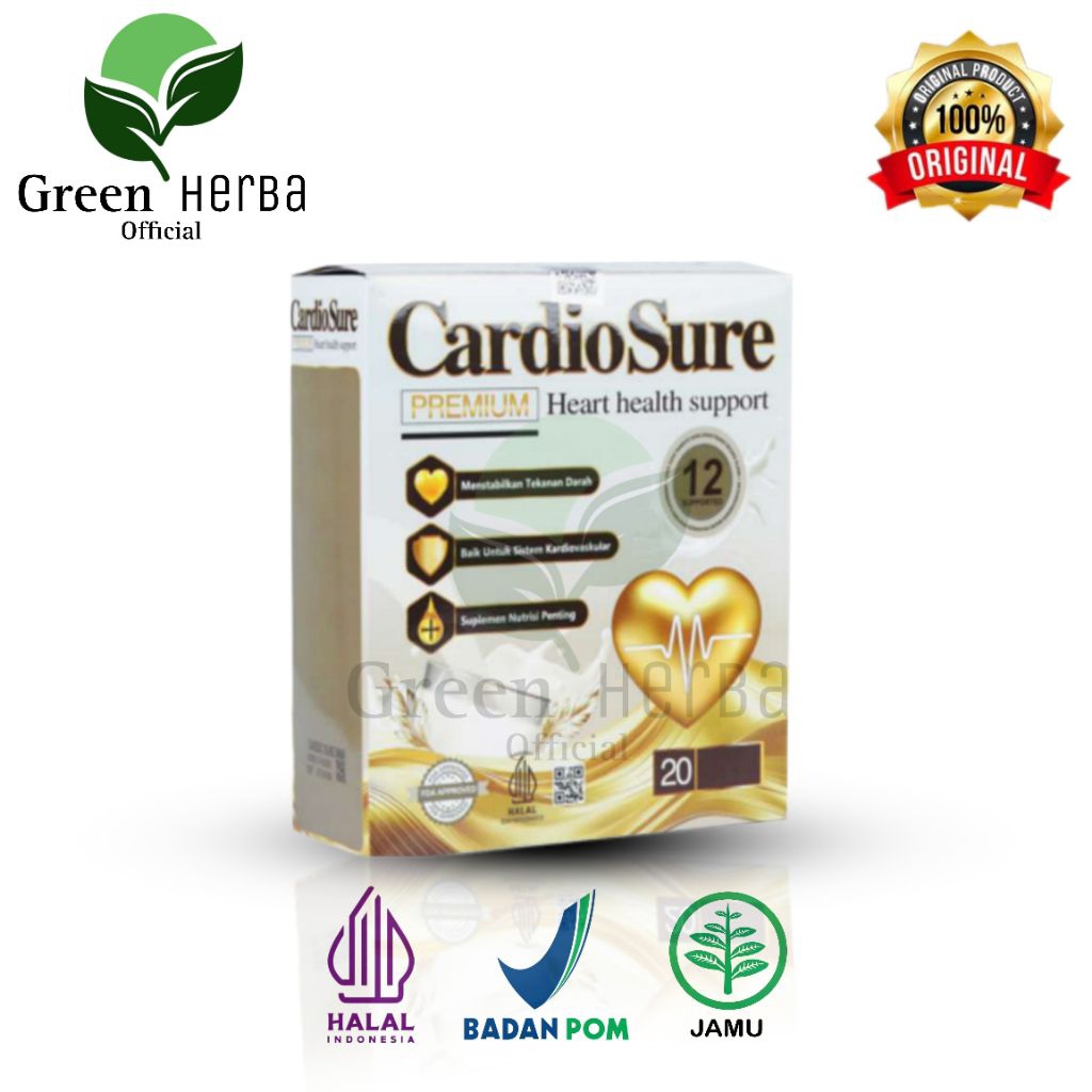 

Cardiosure Asli Original Susu Kesehatan Jantung