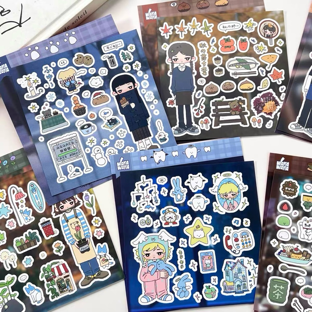 

sticker deco wk dekorasi journal readystock B2803