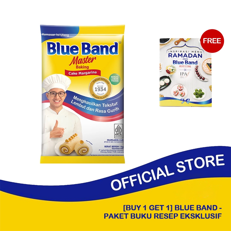 

[Buy 1 Get 1] Blue Band - Paket Buku Resep Eksklusif