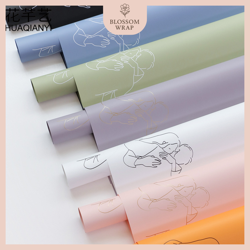 

Flower Wrapping Cellophane Everyday I love you Kertas buket Bunga Kb6109