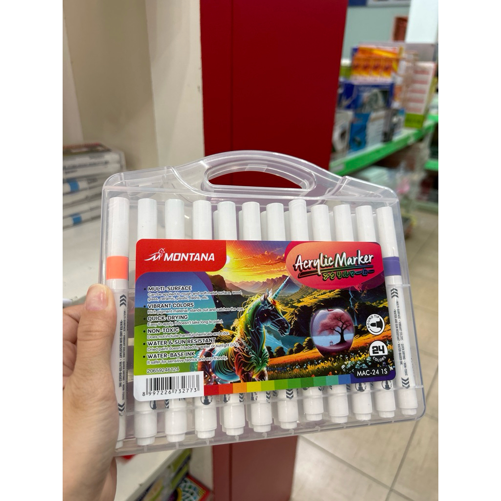 

Spidol Acrylic Montana 24 Warna