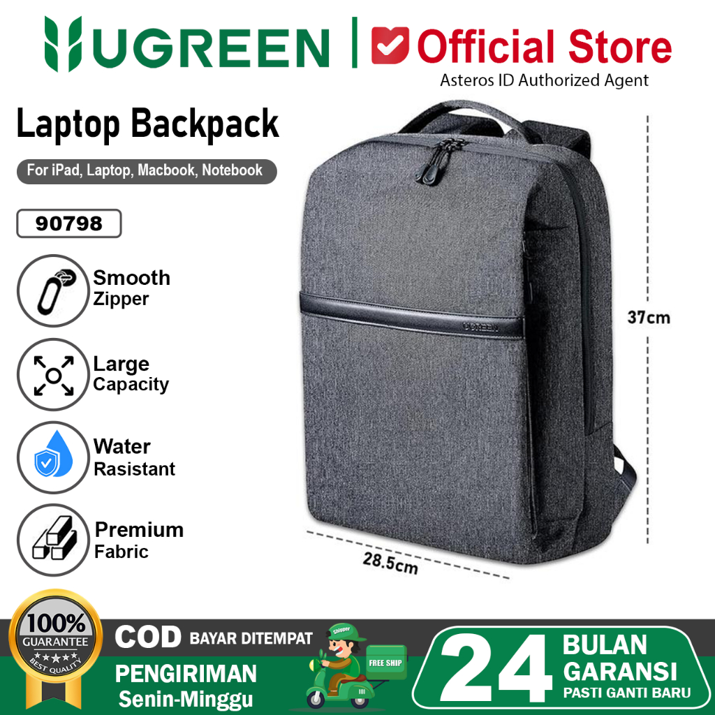 UGREEN Tas Ransel Backpack Tas Laptop Waterproof 15.6 inch 90798