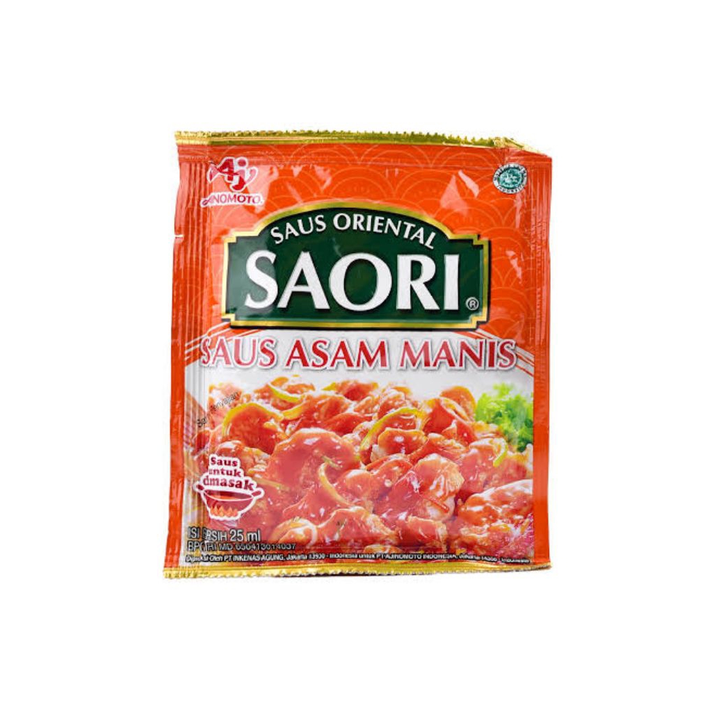 

Saori Saos Asam Manis Sachet