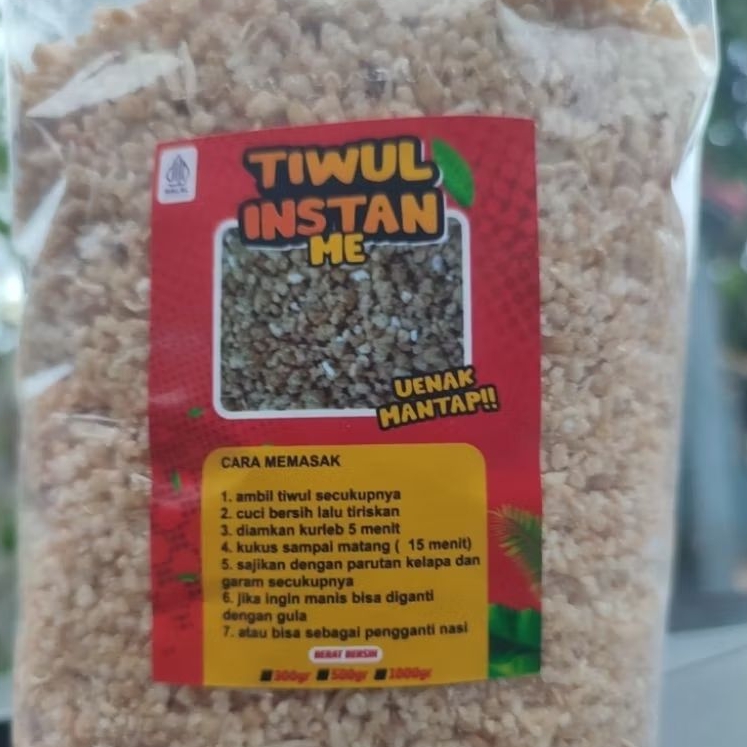 

Tiwul kuning, 1KG ENAK, asli dari trenggalek