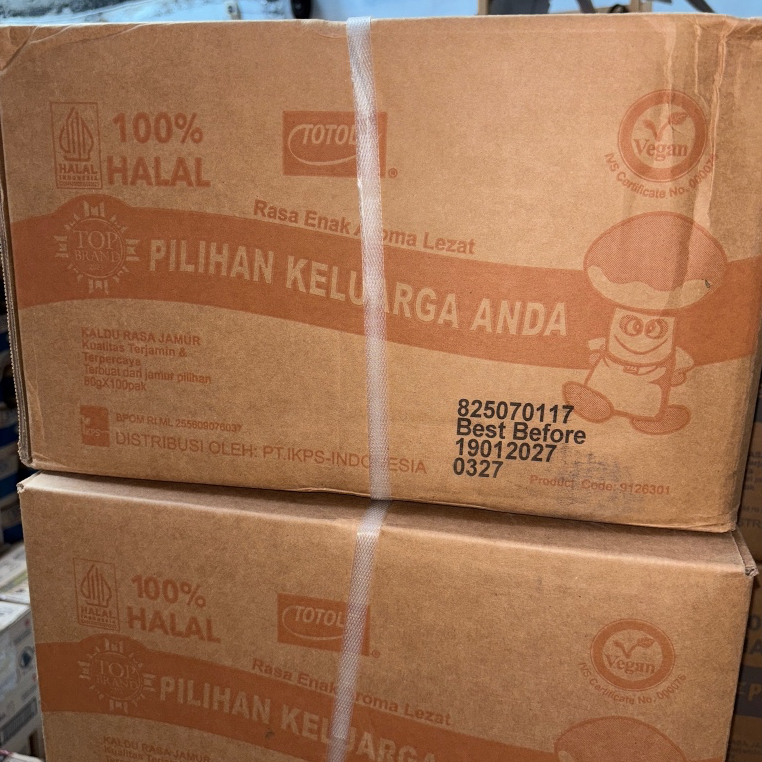 

Totole Kaldu Jamur 80gr (1 Karton)