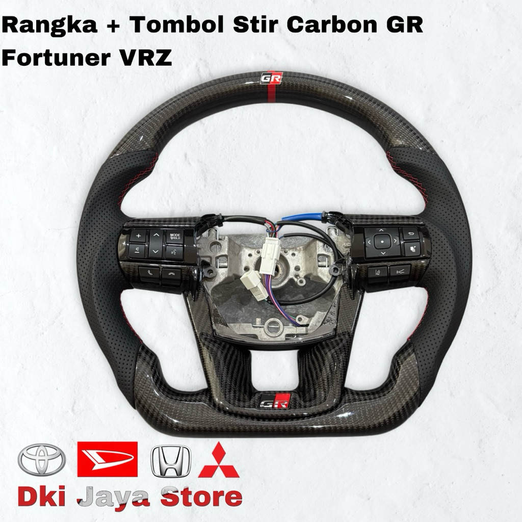 Rangka Stir Fortuner VRZ Carbon GR Original Carbon