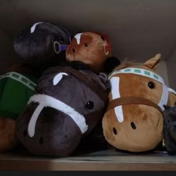 Thoroughbred Collection SK Japan (boneka kuda Uma Musume)- Silence Suzuka, Meijiro Mqueen, Narita Br