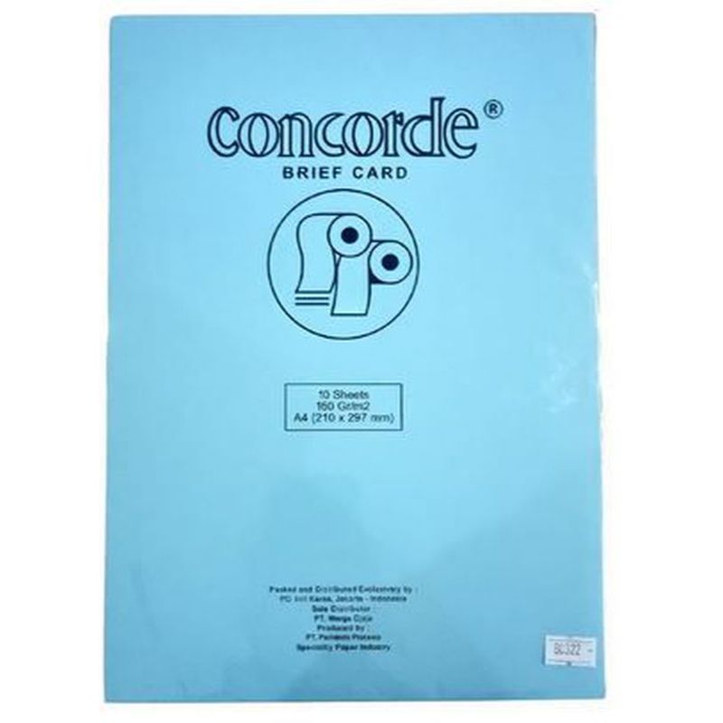 

Gramedia Tunjungan : Concorde Brief Card 80322 BLUE