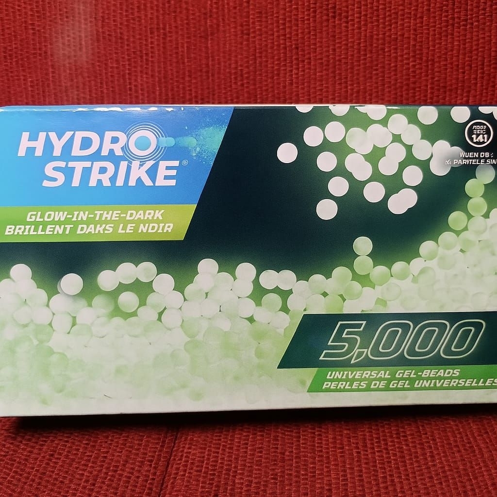 HYDRO STRIKE 5K REFILL GEL BEADS GLOW IN THE DARK