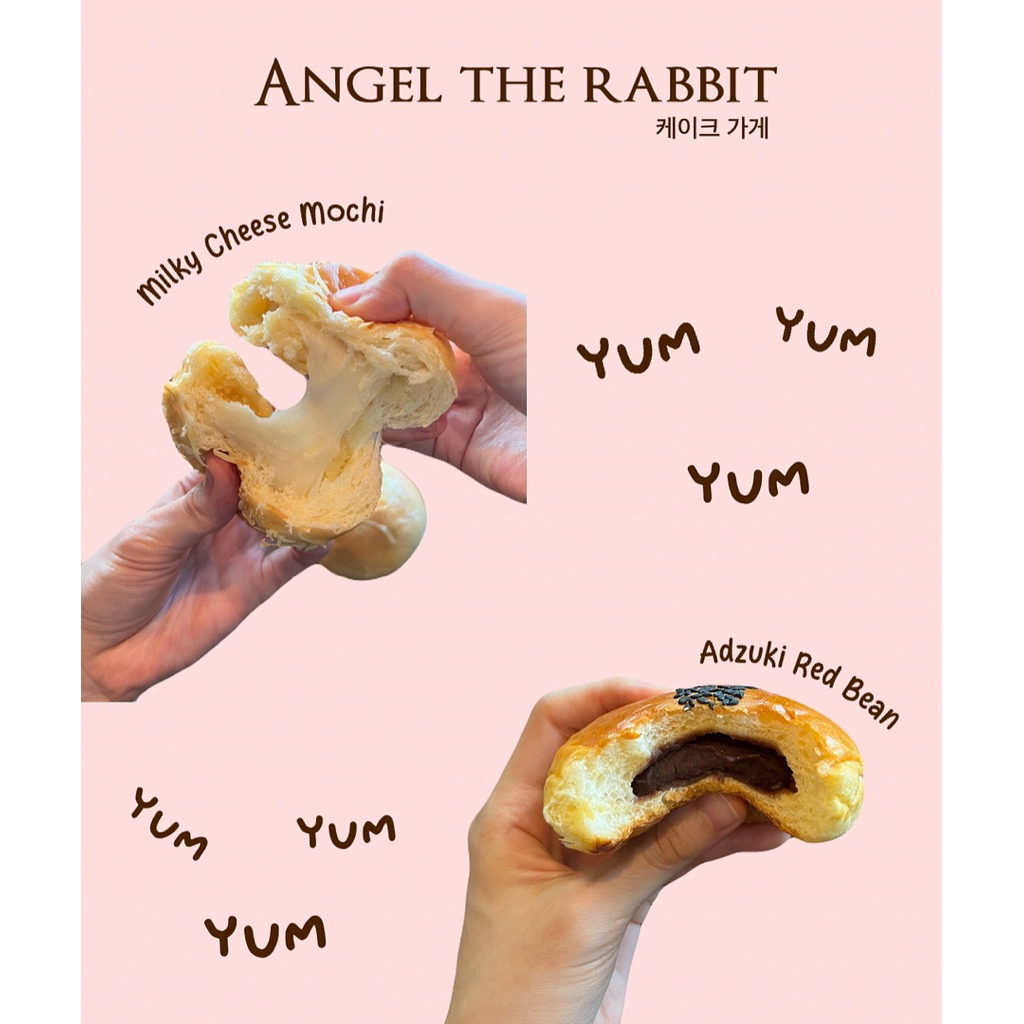 

milky cheese mochi bun, 1 box (6pcs)