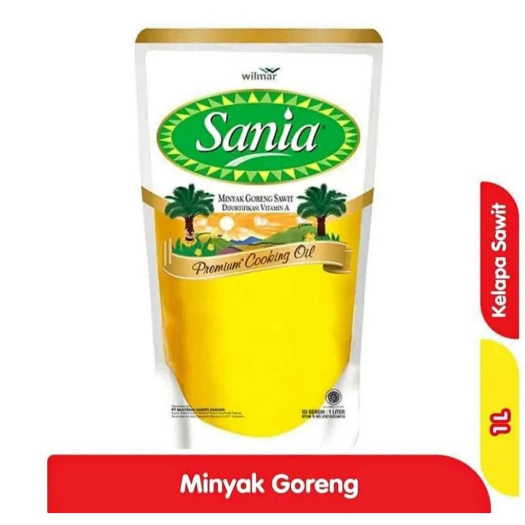 

Minyak goreng sania 1L