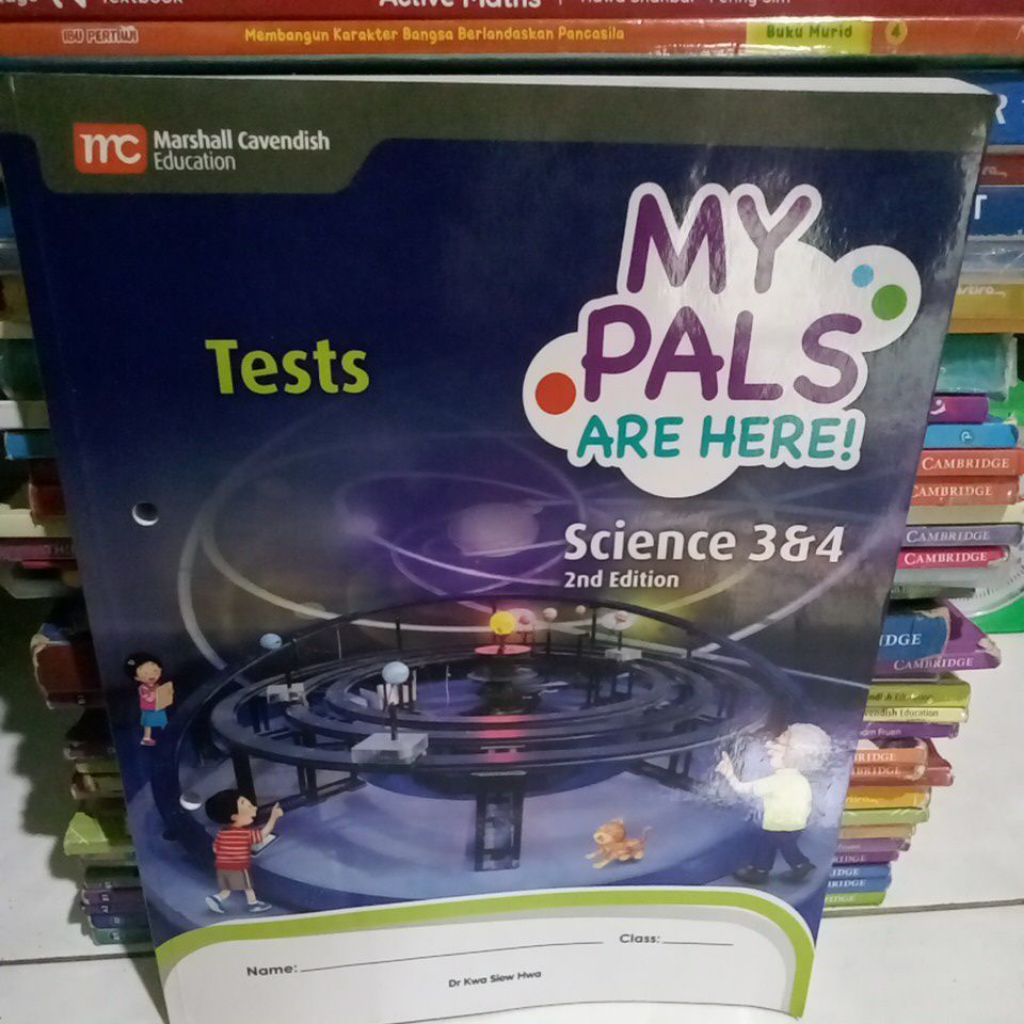 buku MY PALS ARE HERE SCIENCE 3&4 TESTS