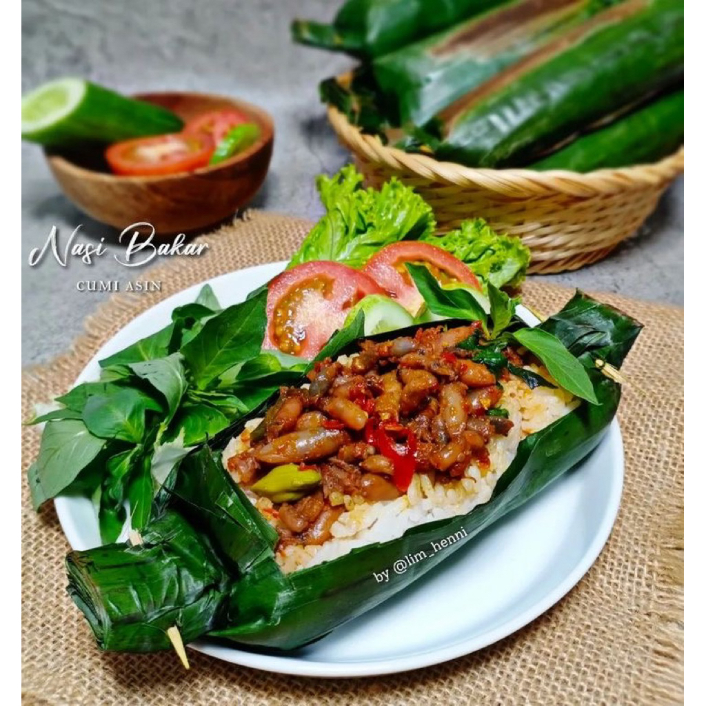

Nasi Bakar Sambal Cumi