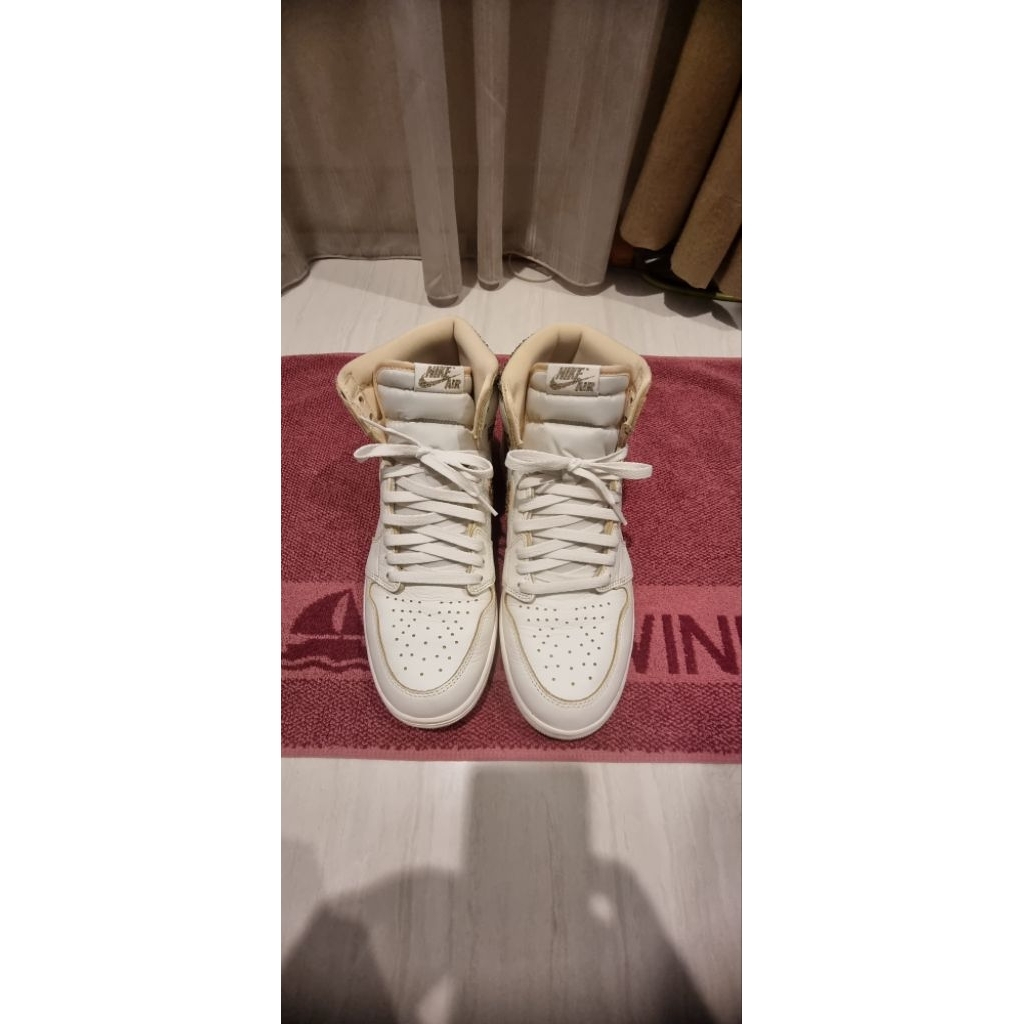 S-21 Sepatu sneakers Jordan 1 high Craft size 45.5 used bekas ori