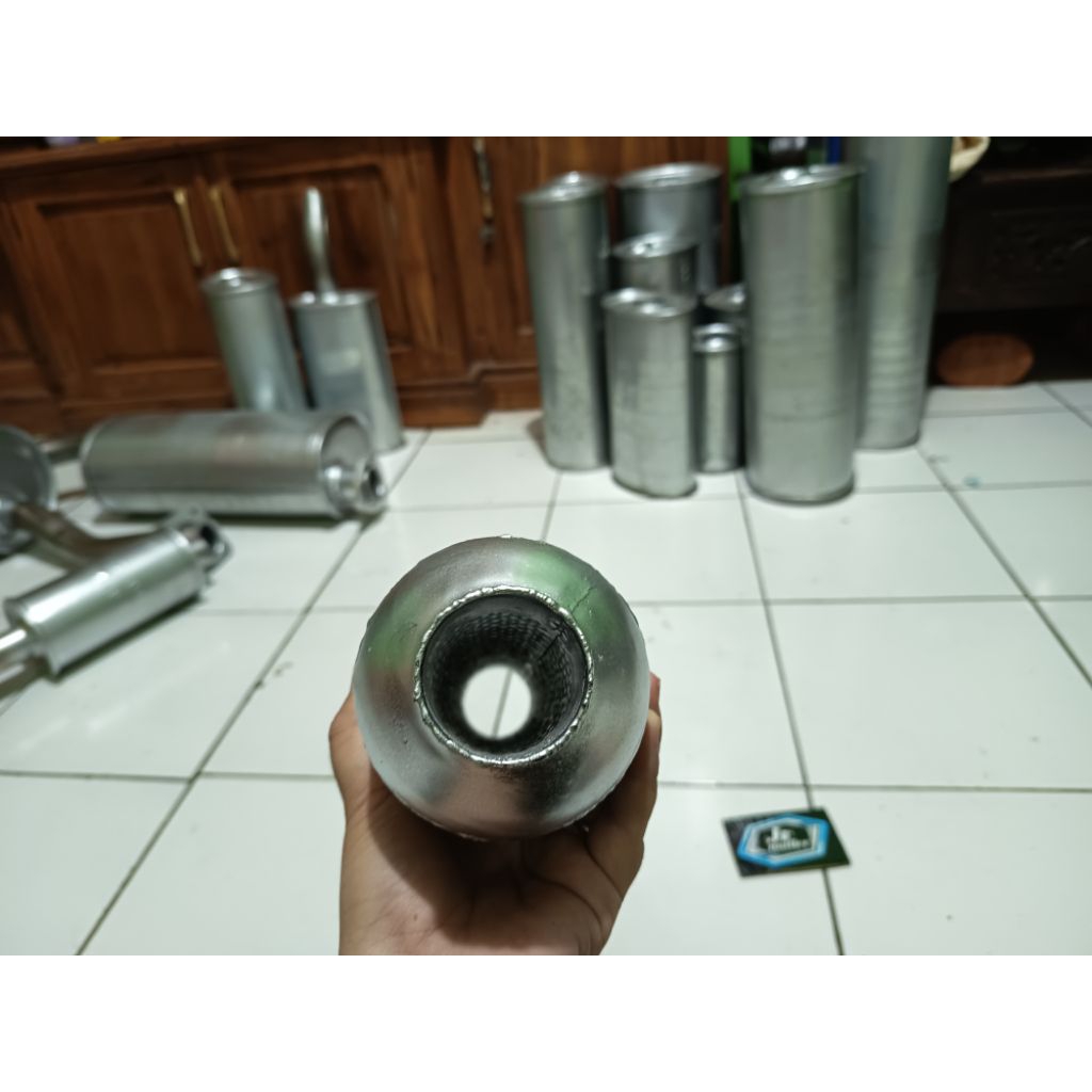 Desyallshop Resonator Knalpot Mobil Manual Dan Metik ,Bensin Solar,