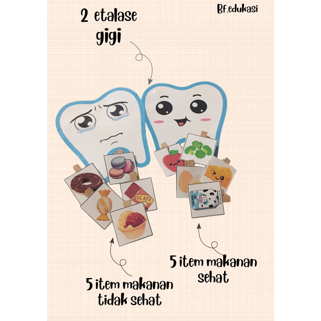 mainan edukasi gigi mainan anak