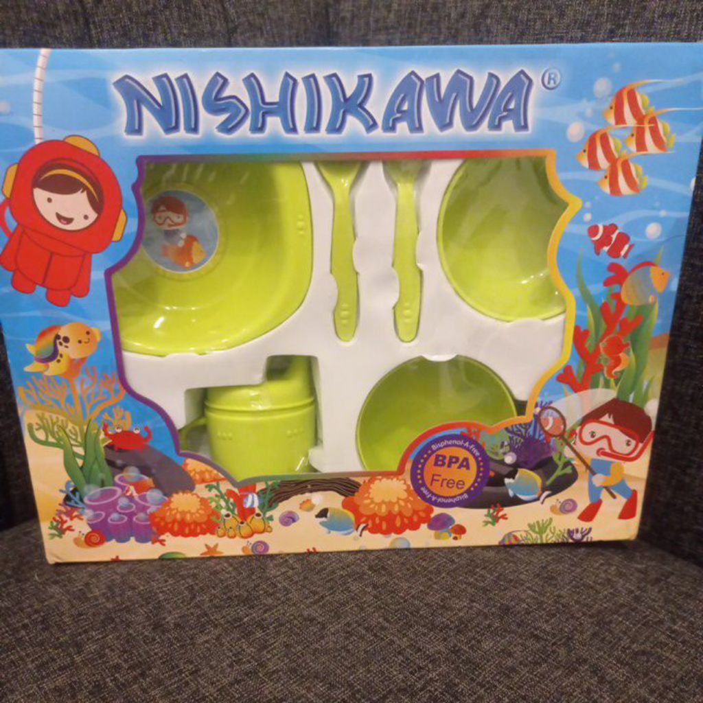 NISHIKAWA TEMPAT MAKAN BAYI SATU SET