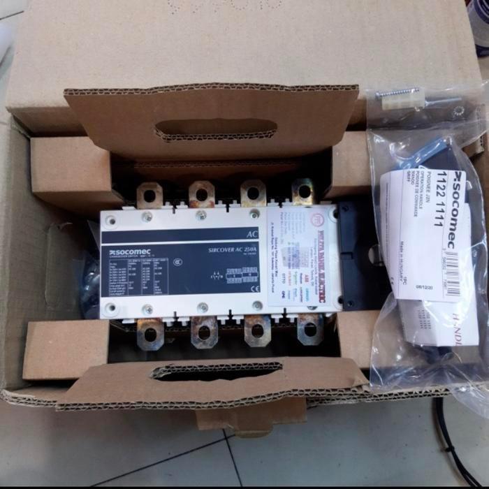 socomec cos 250a 4p barang baru dan original