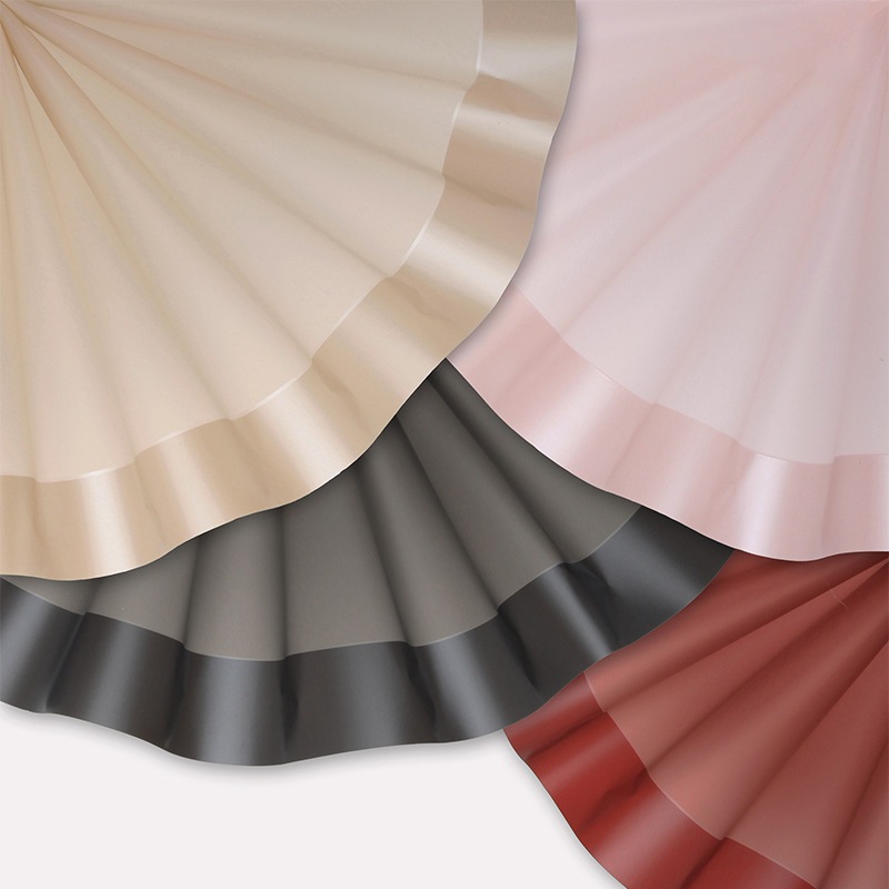 

(20LEMBAR) Cellophane bold frame macarons / kertas wrapp flower big frame