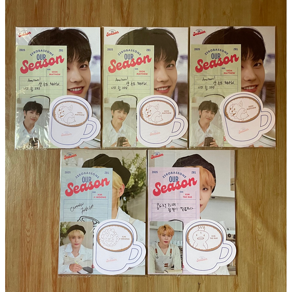 [READY STOCK SALE] SEASON GREETING ZB1 ZEROBASEONE 2025 [OUR Season]