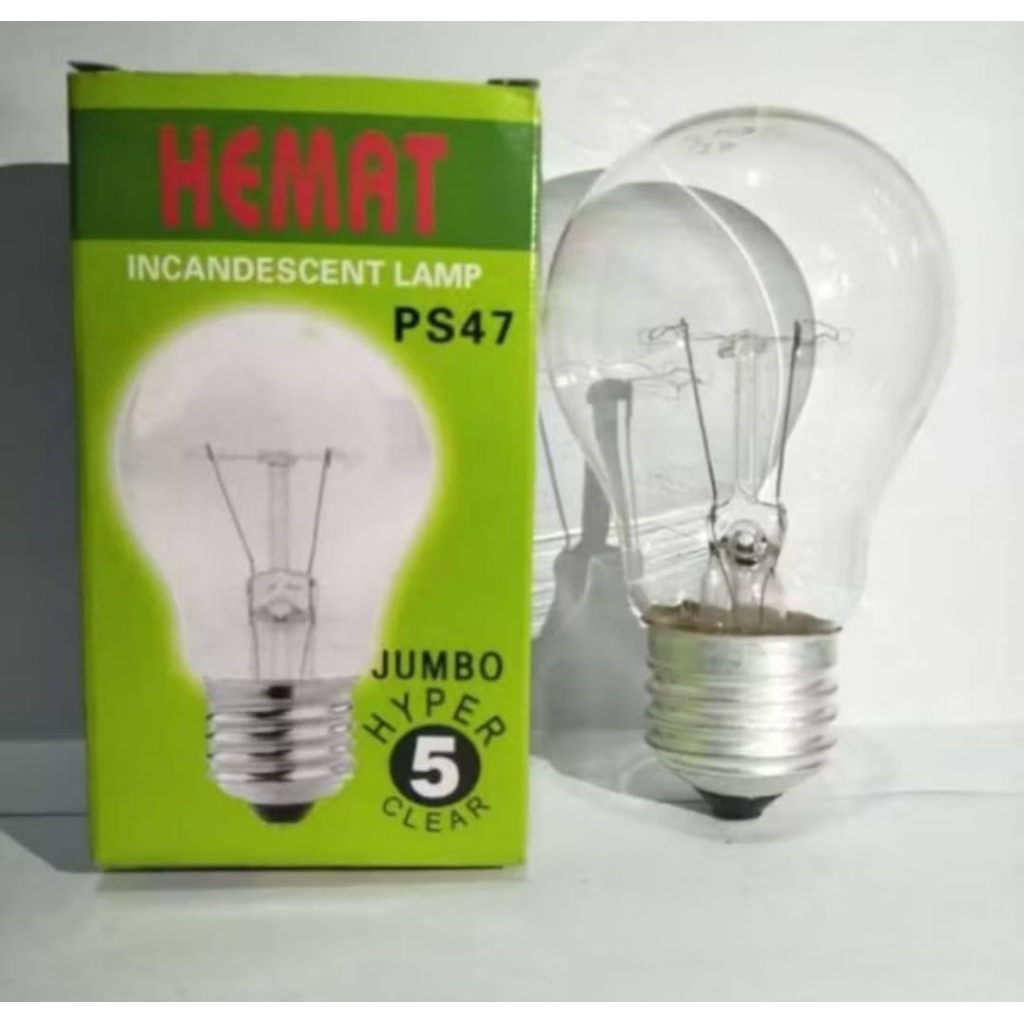 lampu pijar kuning 5watt