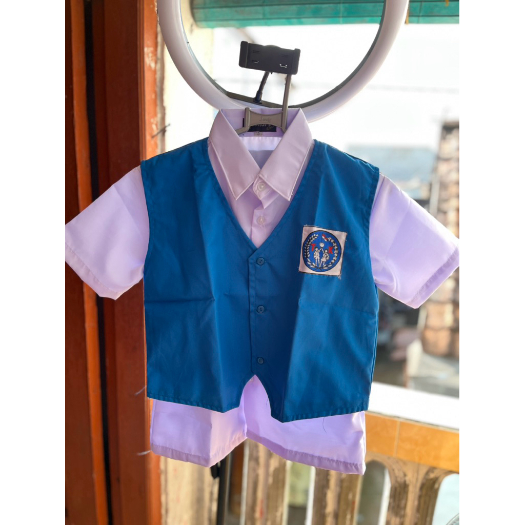 SERAGAM ROMPI TK BIRU BENHUR, Cocok untuk anak cowo