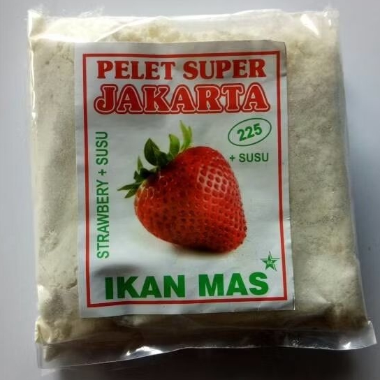 UMPAN IKAN MAS PELET JAKARTA WANGI STROBERI