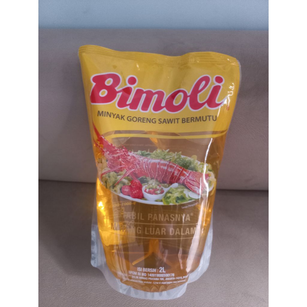 

Minyak Goreng Bimoli 2 Liter Pouch - Minyak Sawit Klasik Berkualitas