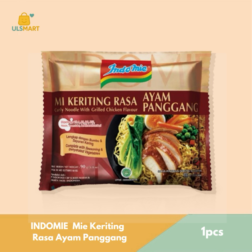 

INDOMIE Mie Keriting Rasa Ayam Panggang