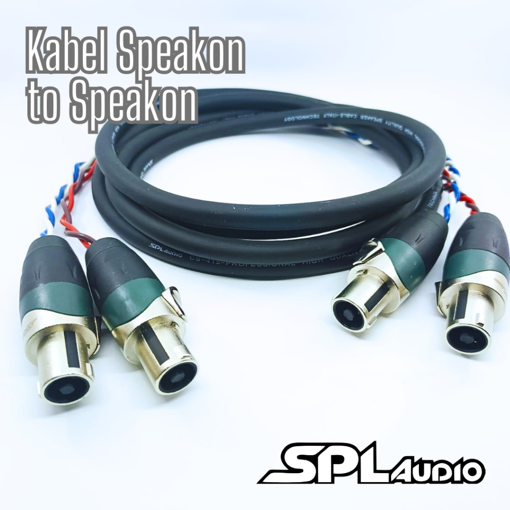 SPL Audio Spikon to Spikon / Kabel Speaker 2 Spikon to 2 Spikon Kabel SPLAudio