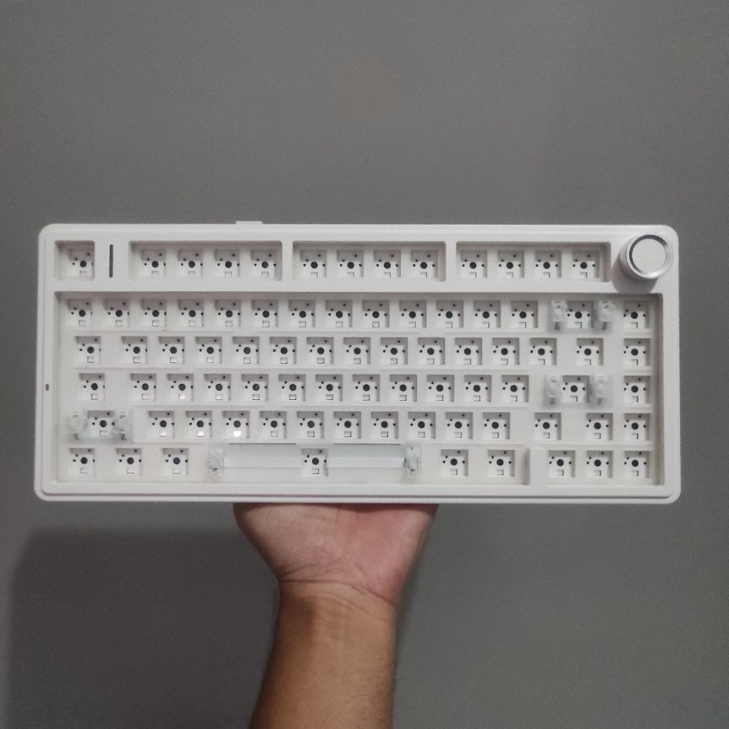 AULA F75 Keyboard Mekanis 75% Compact dengan RGB dan Knob Kontrol