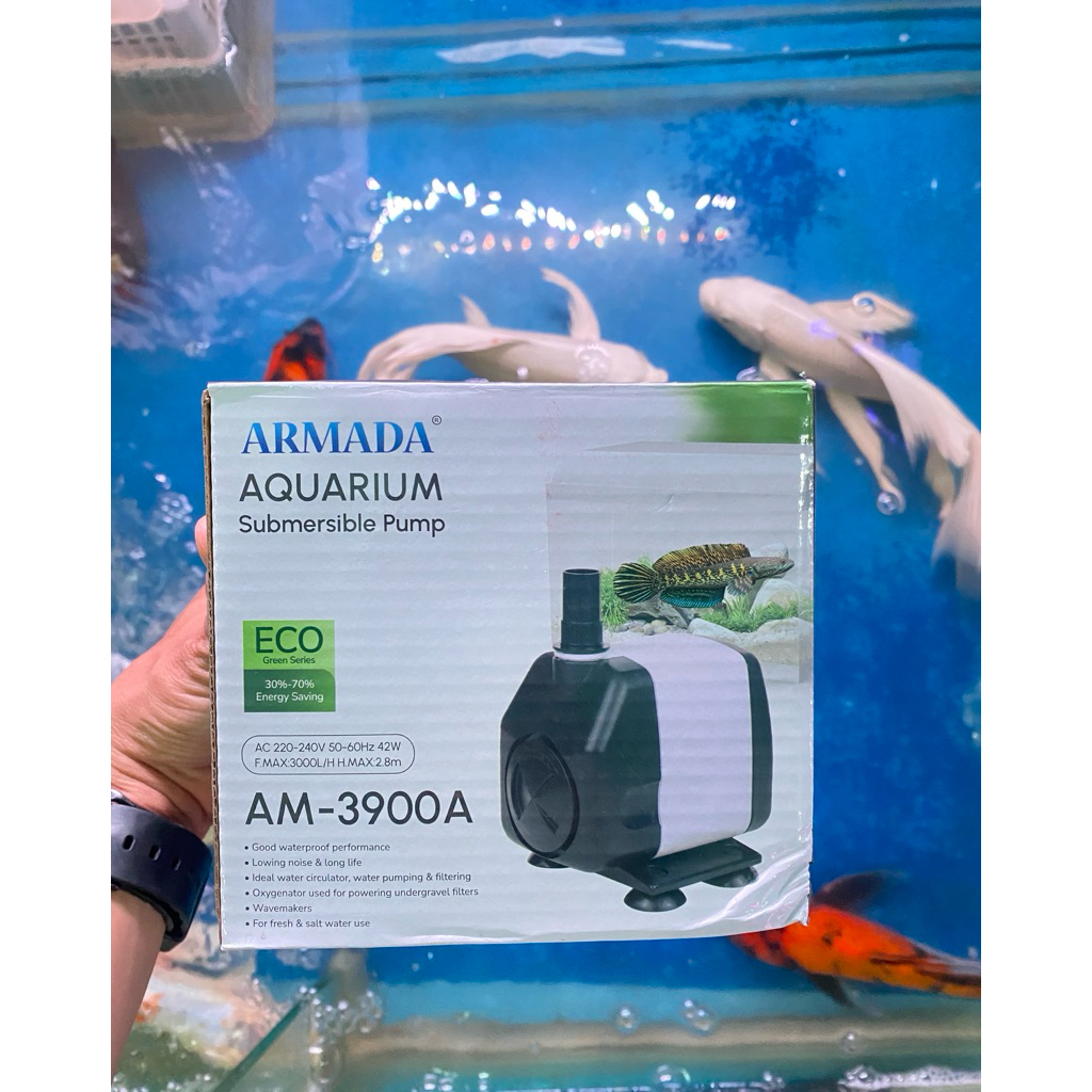 Pompa Air Aquarium Mesin Celup Armada AM- 3900