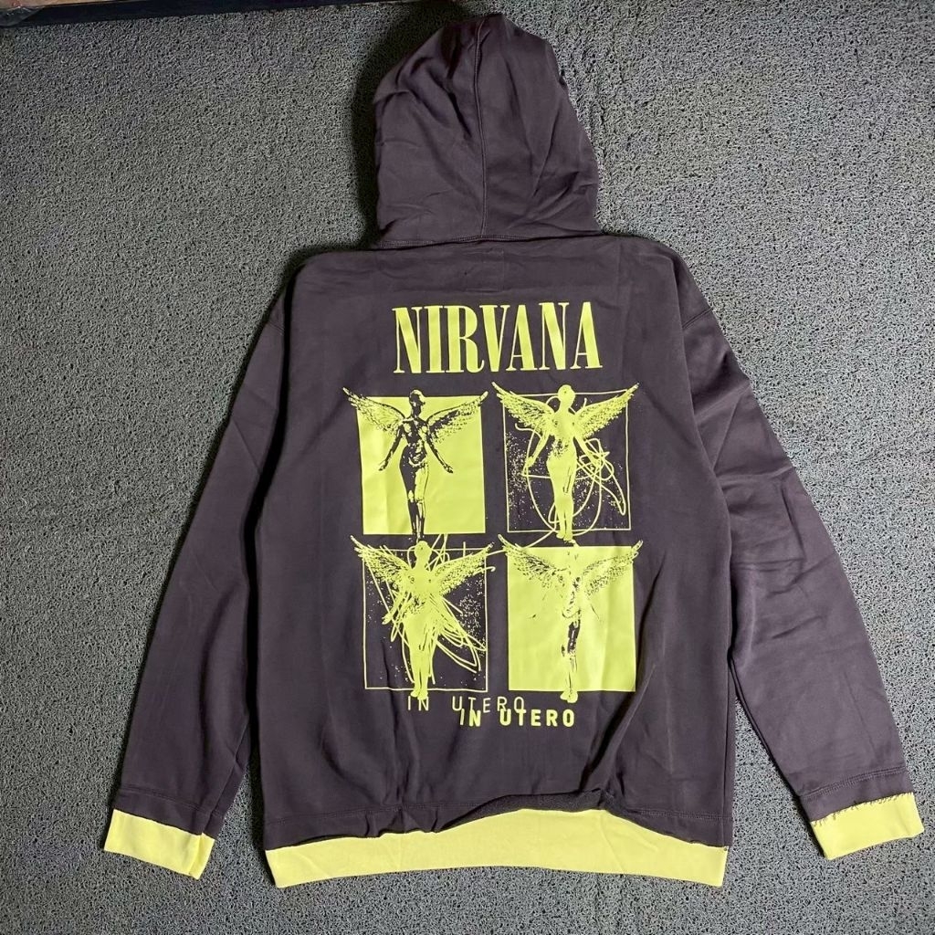 HOODIE ZIPPER NIRVANA MCF ORIGINAL