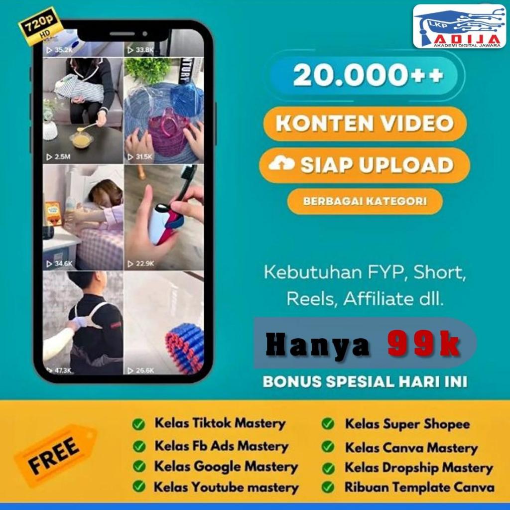 PAKET FLASDISK VIDIO KONTEN 100 Ribuan Penyimpanan Data Otg