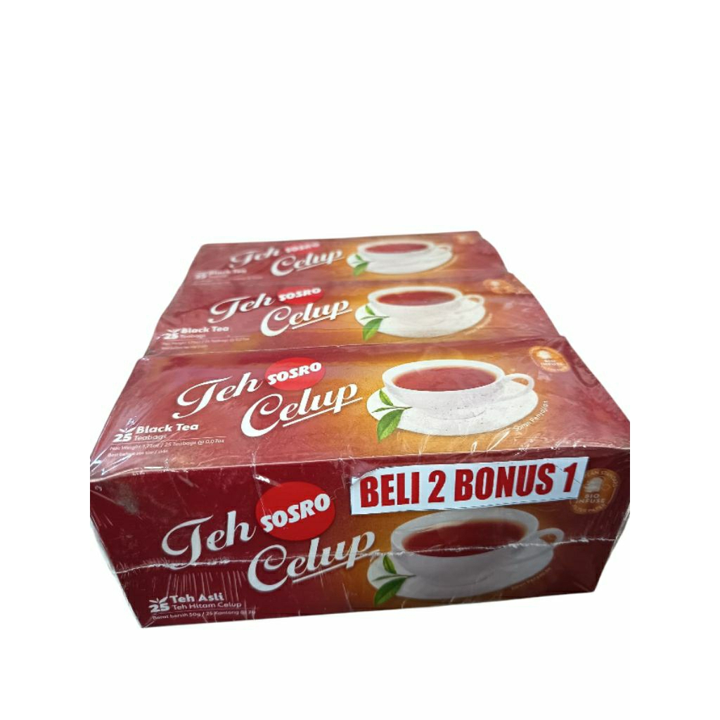 

Teh Sosro Celup (beli 2 bonus 1)