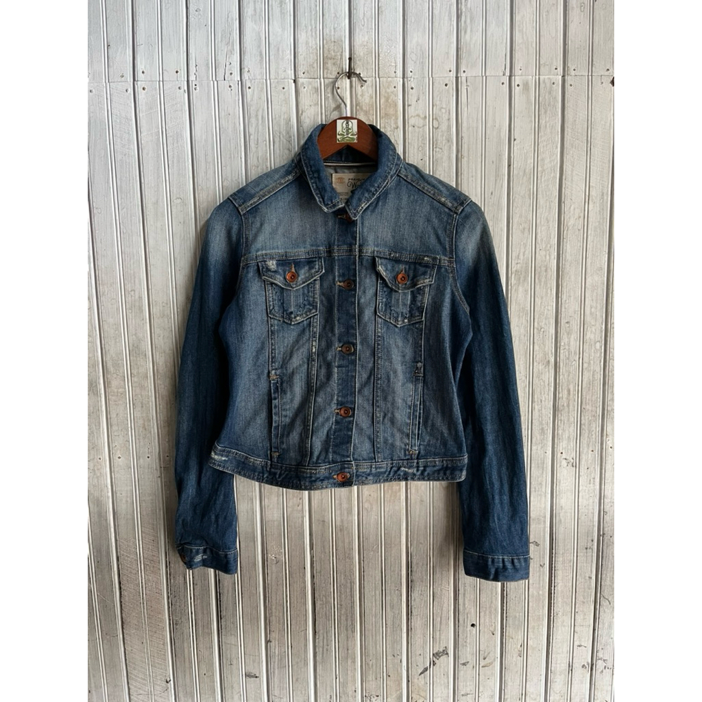 Jacket Jeans Zara Ripped