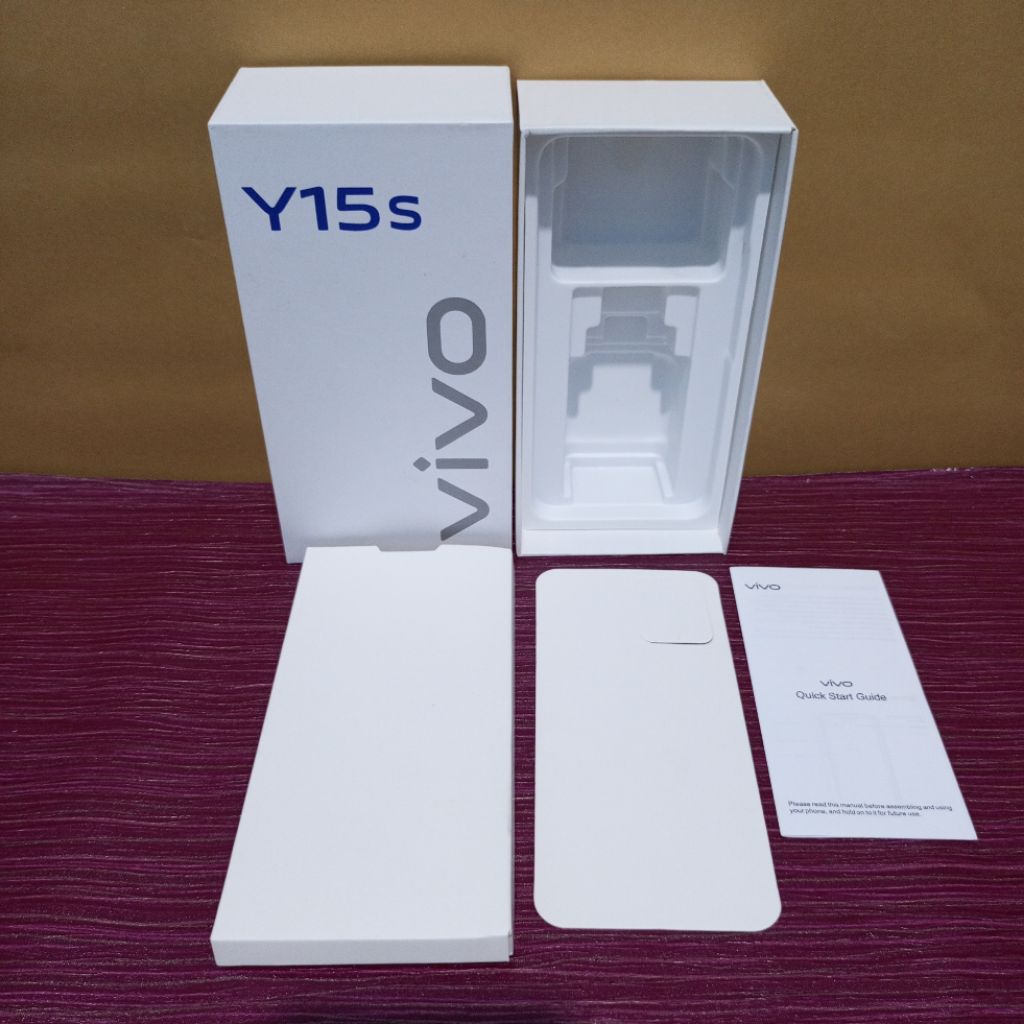 kardus hp Vivo y15s box kotak original asli