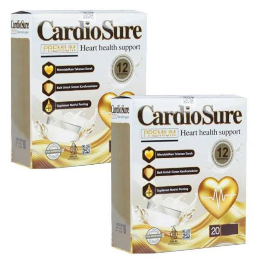 

Cardio sure susu bubuk murni herbal Mengatasi Hipertensi Menjaga kesehatan Jantung Kolestrol Asli Cardiosure original BPOM