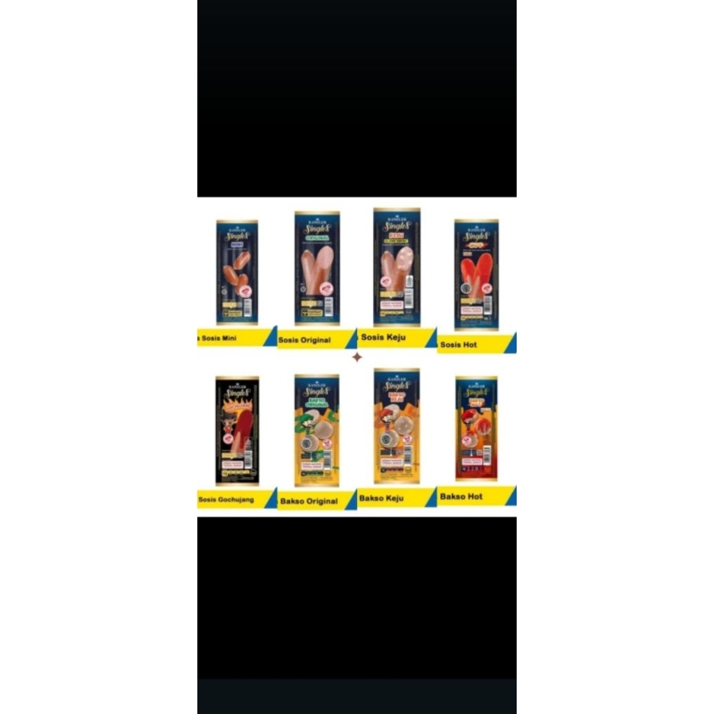 

sosis kenzler 60gr 1dos isi 10box