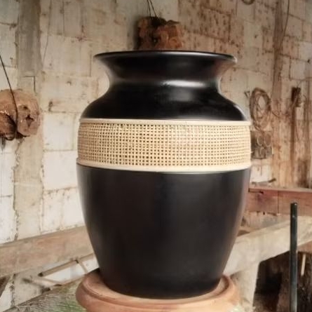 guci keberuntungan/ guci kayu/guci  custom
